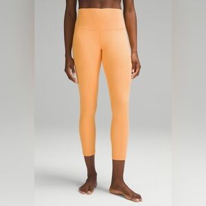 lululemon athletica Orange Leggings
